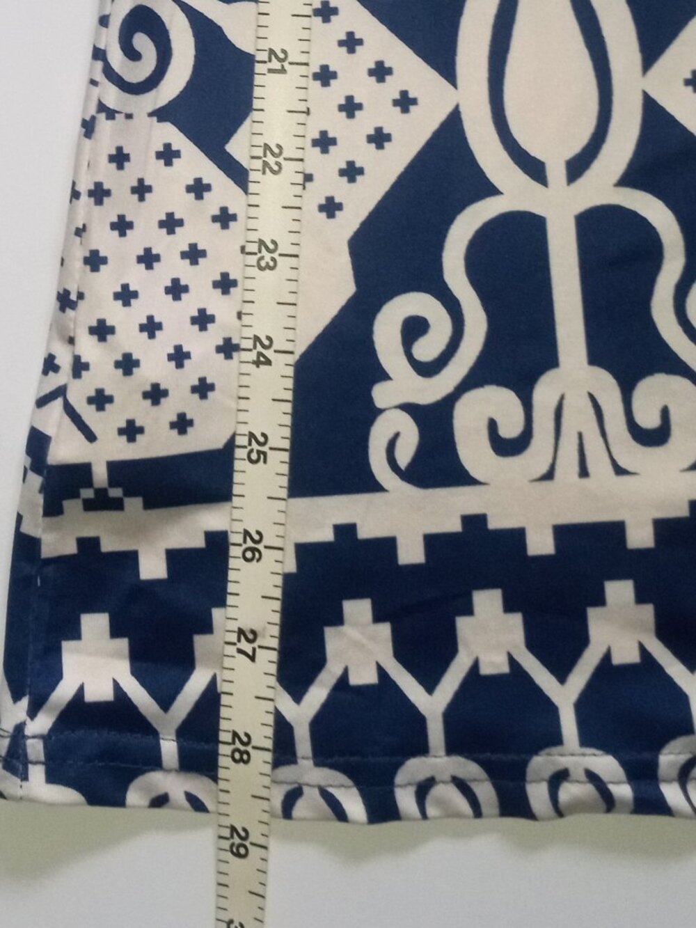 Emery Rose Blue/White Dress Sleeveless Spaghetti Top Comfortable Size: XL - Picture 10 of 12